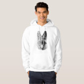 German Shepherd Quote, German Shepherd  Hoodie (Voorkant volledig)