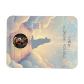 German Shepherd Rainbow Bridge Magnet Magneet (Horizontaal)