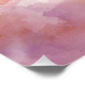 German Shepherd Rainbow Bridge Memorial Art Perfect Poster (Hoek)