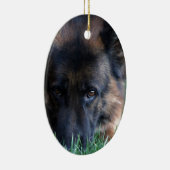 German Shepherd Randy vom Leithawald Keramisch Ornament (Rechts)