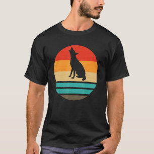 German Shepherd Retro Dog T-shirt
