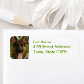 German Shepherd Return Address Label (Insitu)