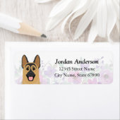 German Shepherd Return Address Labels (Insitu)
