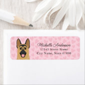 German Shepherd Return Address Labels (Insitu)