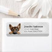 German Shepherd Return Address Labels (Insitu)