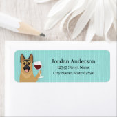 German Shepherd Return Address Labels (Insitu)
