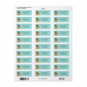 German Shepherd Return Address Labels (Full Sheet)