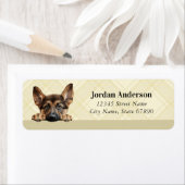 German Shepherd Return Address Labels (Insitu)
