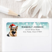 German Shepherd Return Address Labels (Insitu)