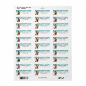 German Shepherd Return Address Labels (Full Sheet)