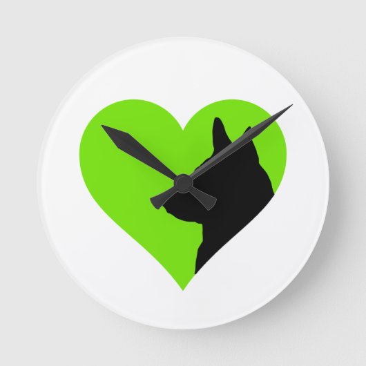 German Shepherd Ronde Klok (Voorkant)