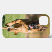 German Shepherd Running Case-Mate iPhone Case (Achterkant (horizontaal))