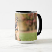 German Shepherd Running Mok (Voorkant rechts)