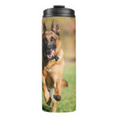 German Shepherd Running Thermosbeker (Voorkant)