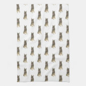 German Shepherd (Sable) Theedoek (Verticaal)