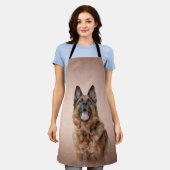 German Shepherd Schort (Gedragen)