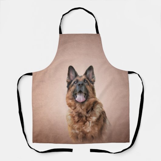 German Shepherd Schort (Voorkant)