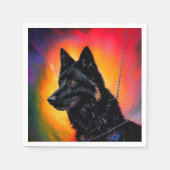 German Shepherd Servet (Voorkant)