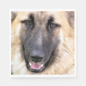 GERMAN SHEPHERD SERVETTEN (Voorkant)