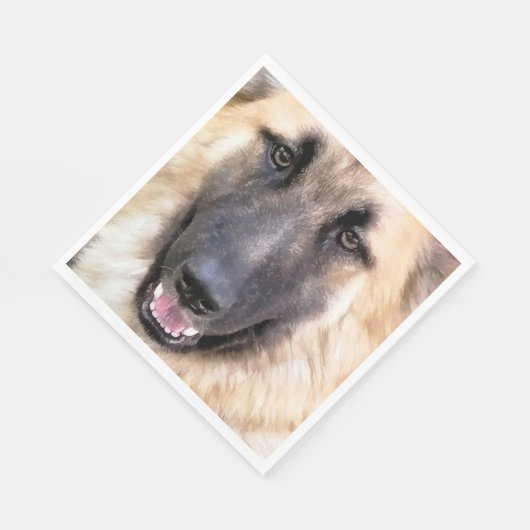 GERMAN SHEPHERD SERVETTEN (Hoek)