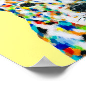 German Shepherd Shar pei and Pitbull Lab Mix Poster (Hoek)