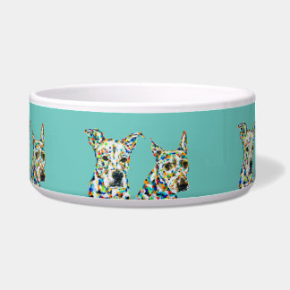 German Shepherd Shar pei & Pitbull Labrador Bowl Voerbakje