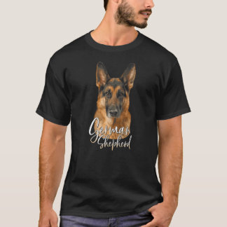 German Shepherd Sharp Dog Dogs T-shirt