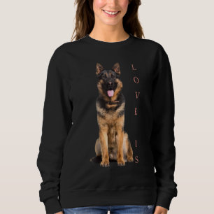 German Shepherd Shepard Dog mam Dad Love Pet Puppy Trui
