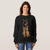 German Shepherd Shepard Dog mam Dad Love Pet Puppy Trui (Voorkant volledig)