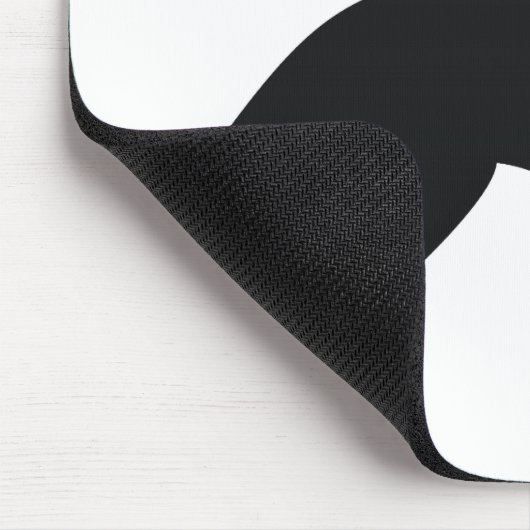 German Shepherd Silhouette Muismat (Hoek)