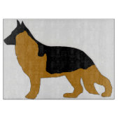 German Shepherd silo Snijplank (Voorkant)