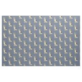 German Shepherd SittingDog Art Fabric Stof (Fat Quarter)