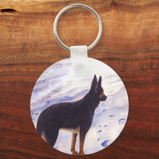 German Shepherd, Sleutelhanger (Voorkant)