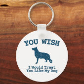 German Shepherd Sleutelhanger (Voorkant)