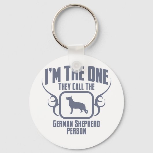 German Shepherd Sleutelhanger (Voorkant)