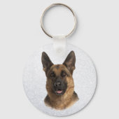 German Shepherd Sleutelhanger (Voorkant)