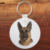 German Shepherd Sleutelhanger (Voorkant)