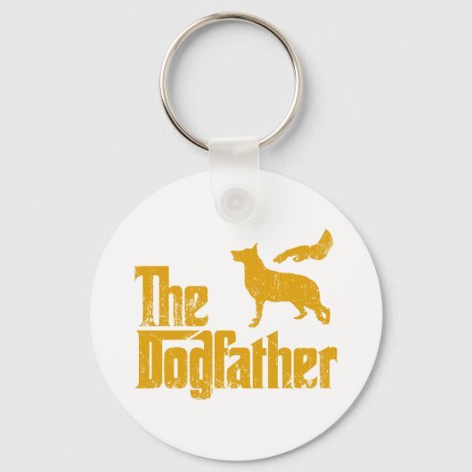 German Shepherd Sleutelhanger (Voorkant)