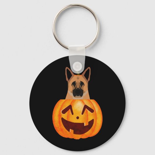 German Shepherd Sleutelhanger (Voorkant)