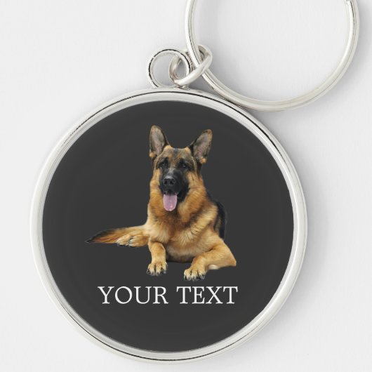 German Shepherd Sleutelhanger (Voorkant)
