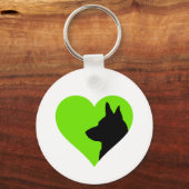 German Shepherd Sleutelhanger (Achterkant)