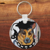 GERMAN SHEPHERD SLEUTELHANGER (Voorkant)