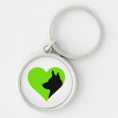 German Shepherd Sleutelhanger (Voorkant)