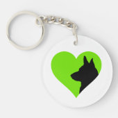German Shepherd Sleutelhanger (Voorkant)