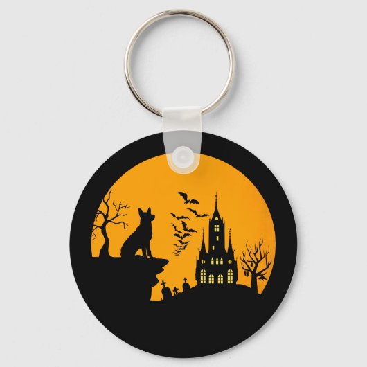 German Shepherd Sleutelhanger (Voorkant)