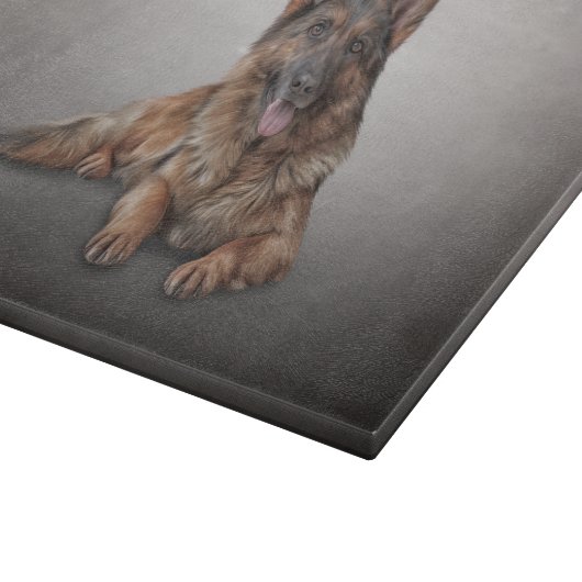 German Shepherd Snijplank (Hoek)