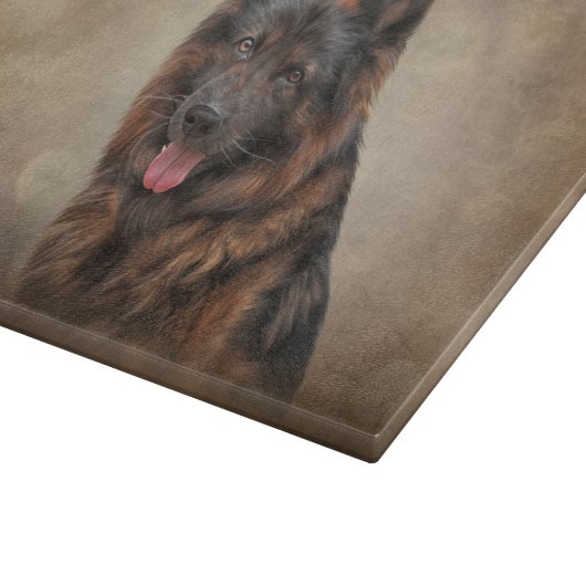 German Shepherd Snijplank (Hoek)