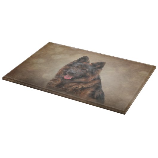 German Shepherd Snijplank (Hoek)