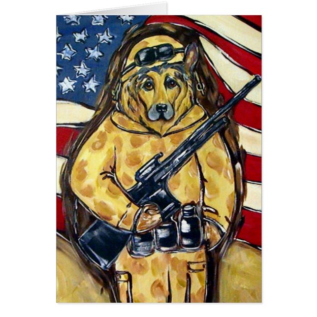 German Shepherd Soldier (Voorkant)