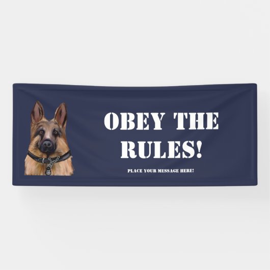 German Shepherd Spandoek (Horizontaal)
